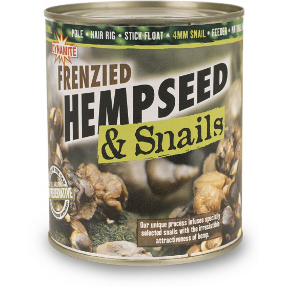 Dynamite Baits Frenzied Hempseed & Snails 700g