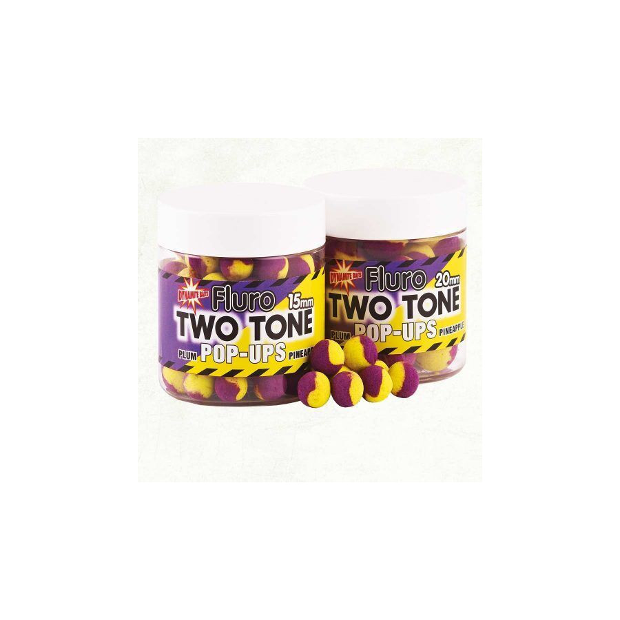 Dynamite Baits Fluoro 2 Tone Pop Up 20mm, versch. Varianten