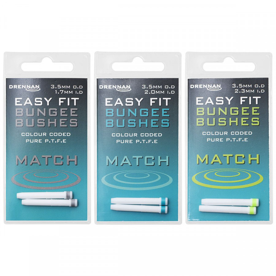 Drennan Easy Fit Bungee Bushes Match 3,5mm O.D, versch. Varianten