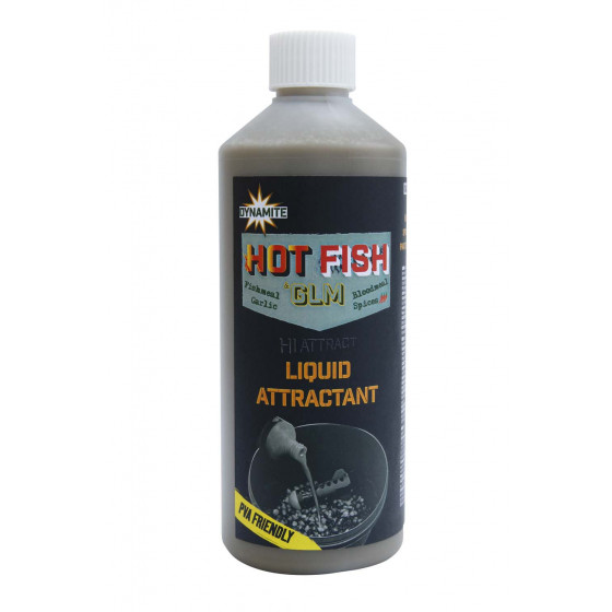Dynamite Baits Hot Fish Liquid Attractant 500ml