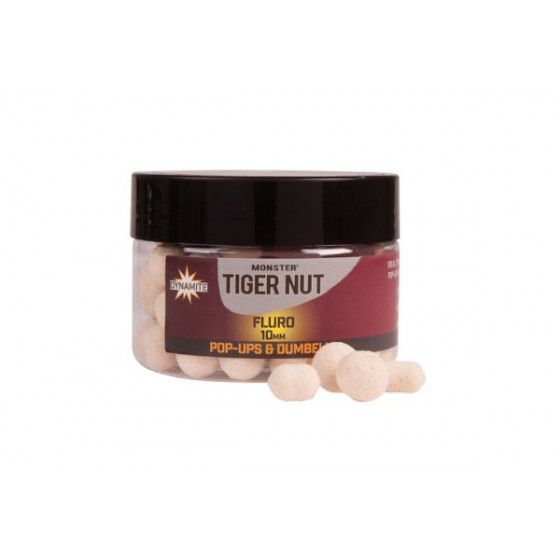 Dynamite Baits Monster Tiger Nut Fluoro Pop Ups 10mm