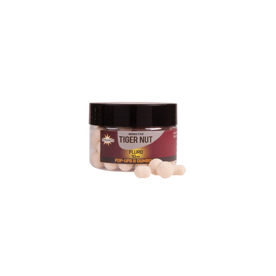 Dynamite Baits Monster Tiger Nut Fluoro Pop Ups 10mm