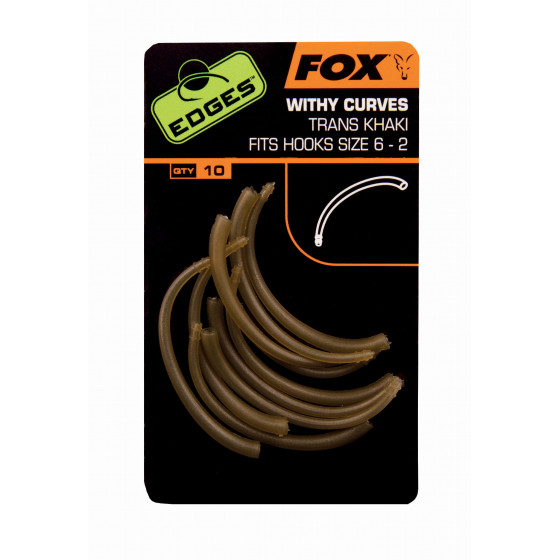 Fox Curve Shank Adaptors Hook Sizes 6-2