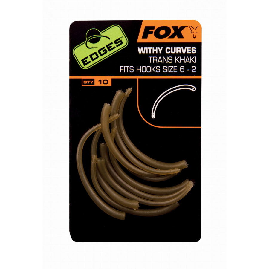 Fox Curve Shank Adaptors Hook Sizes 6-2