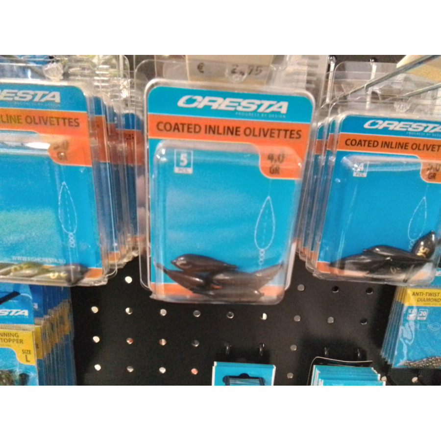 Cresta Coated Inline Olivettes 4gr. 5Stk.