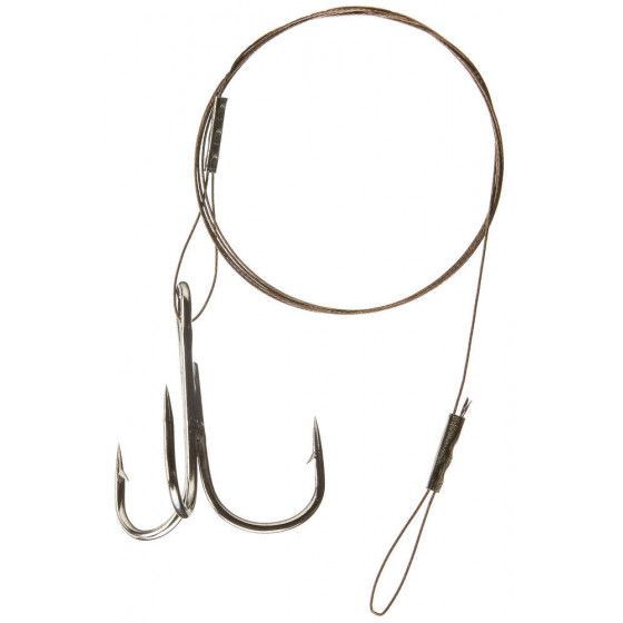 Cormoran 1x7 mit Schlaufe und Drilling G1 12kg 50cm