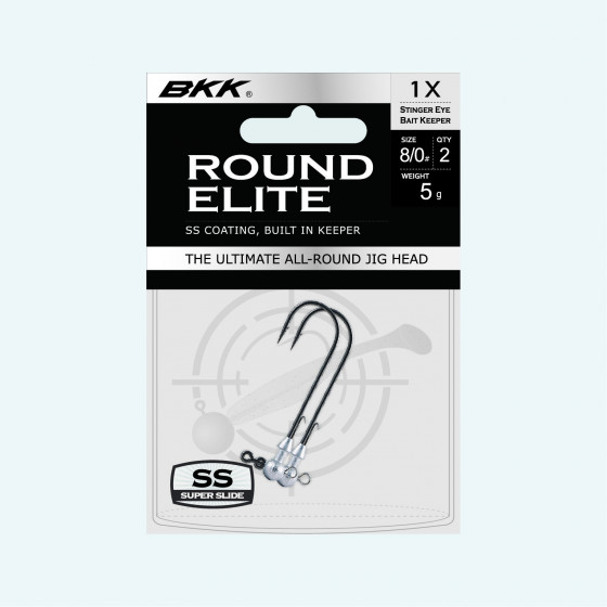 BKK Round Elite Classic Bait Keeper-Jighead - versch. Varianten