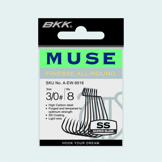 BKK Muse Worm Hook - versch. Varianten