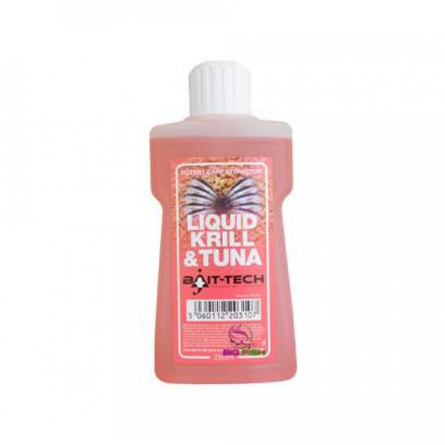 Bait-Tech Liquid Krill&Tuna 250ml