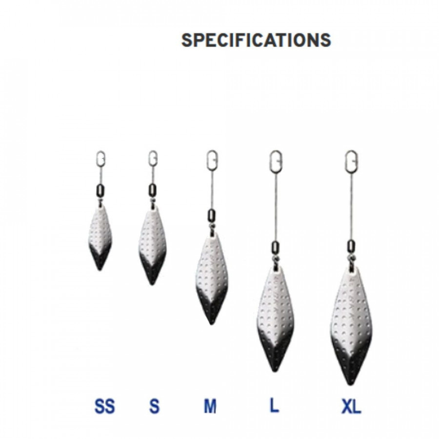 BKK Teaser Blade WS1-Spinnerblatt - versch. Varianten
