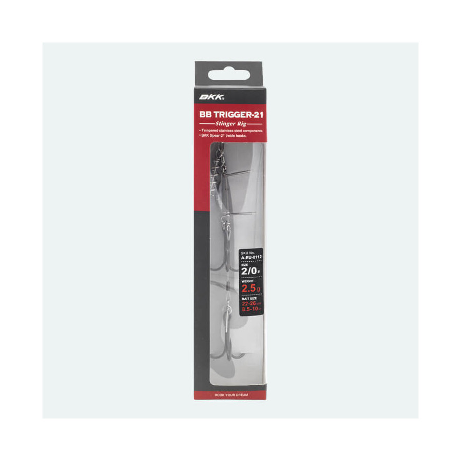 BKK BB Trigger - 21 Stinger Rig - versch. Varianten