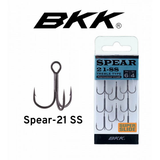 BKK Spear 21-SS Treble Hook Super Slide - versch. Varianten