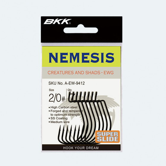 BKK Nemesis Worm  Hooks - versch. Varianten