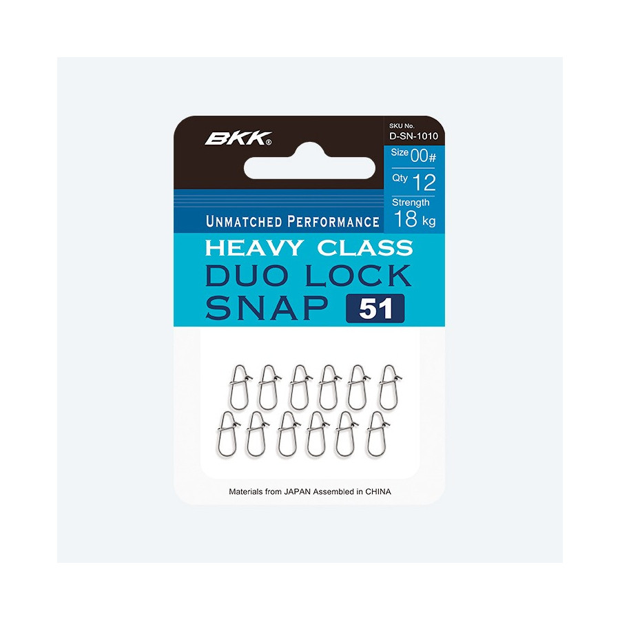 BKK Duolock Snap Stainless Steel - versch. Varianten