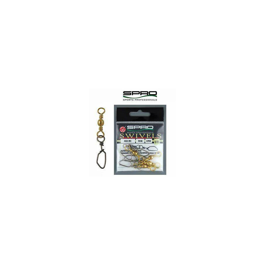 Spro Barrel Swivel+Norway Snap