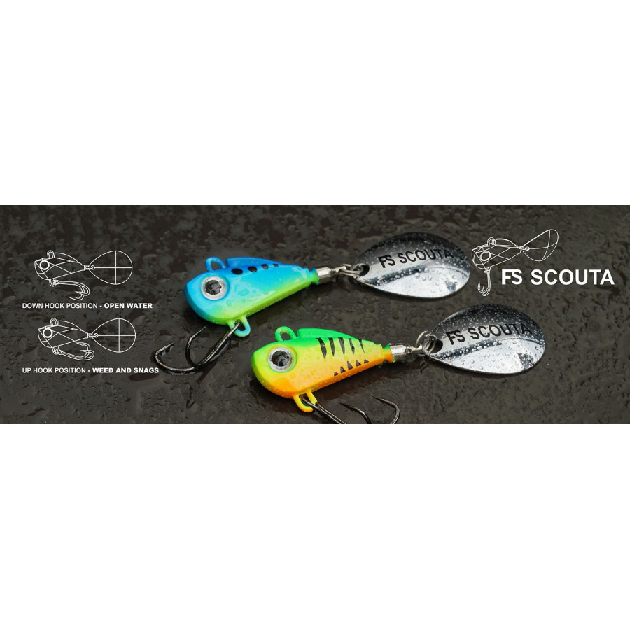 Spro Freestyle Scouta Jig Spinner, versch. Größen und Farben