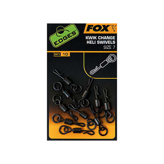 Fox Edges Kwik Change Heli Swivels Sz.7