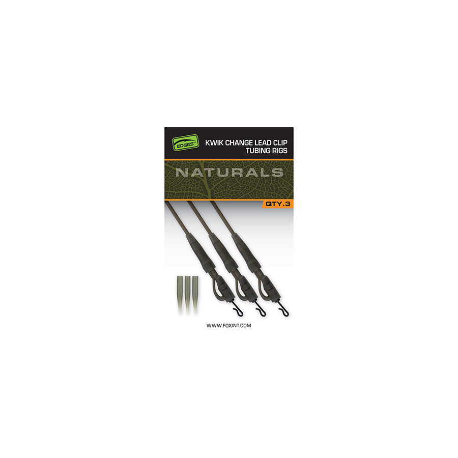 Fox Edges™ Naturals Kwik Change Lead Clip Tubing Setup