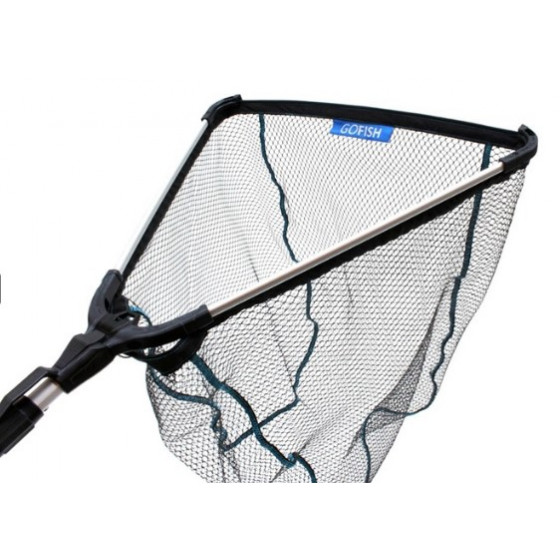 GoFish Protective Coated Landing Net 50cm Bügel, 160cm