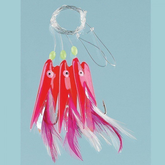 Fladen Deep Sea Rig - Dorsch-und Köhlersystem, pink