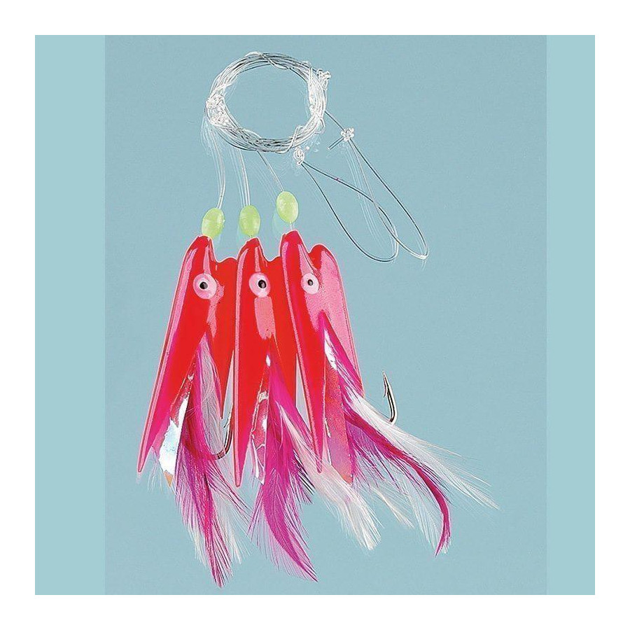 Fladen Deep Sea Rig - Dorsch-und Köhlersystem, pink