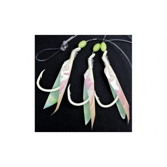 Fladen Deep Sea Rig D5, 3 Lumi Hooks für Dorsch&Makrele, versch. Varianten
