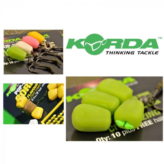 Korda Pop-up Corn incl. free Hairstops