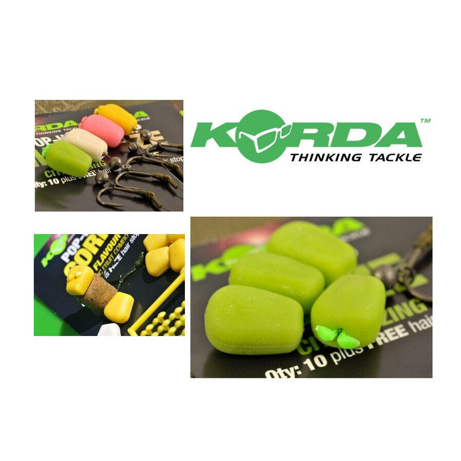 Korda Pop-up Corn incl. free Hairstops