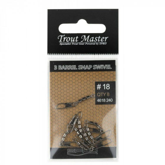 Spro Troumaster 3-fach Wirbel Snap