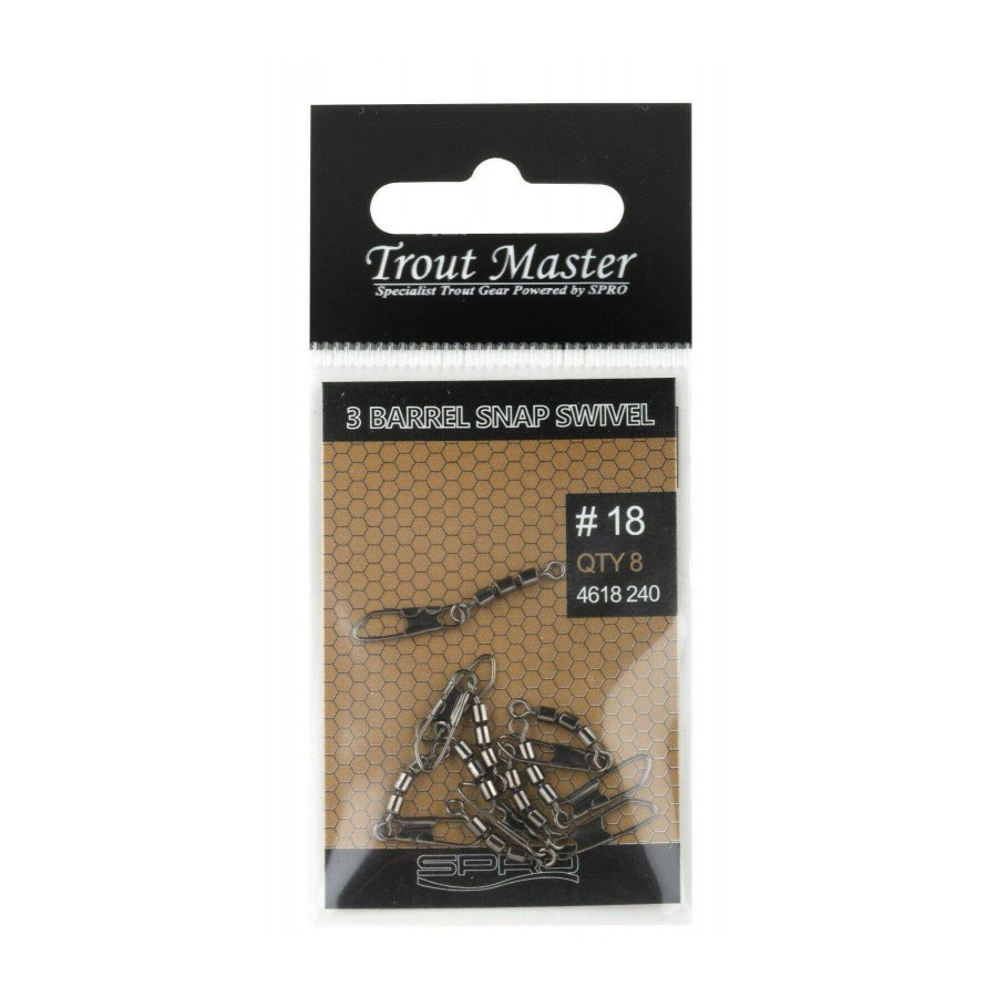 Spro Troumaster 3-fach Wirbel Snap