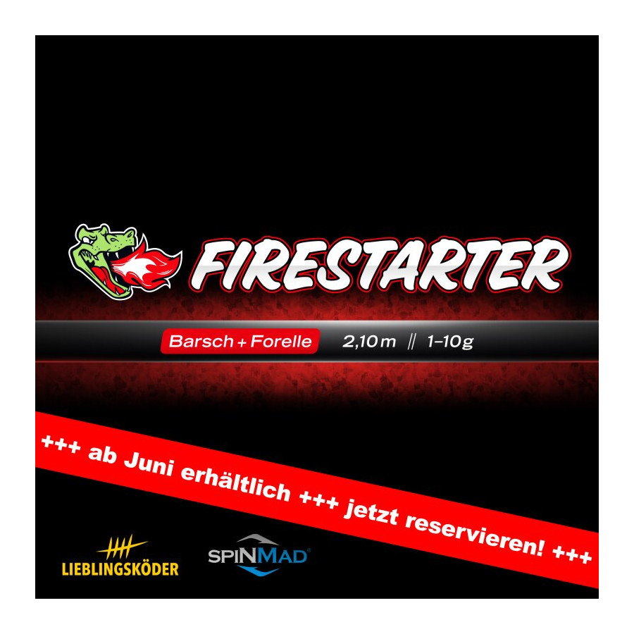 Lieblingsköder Firestarter Spinruten versch. Versionen