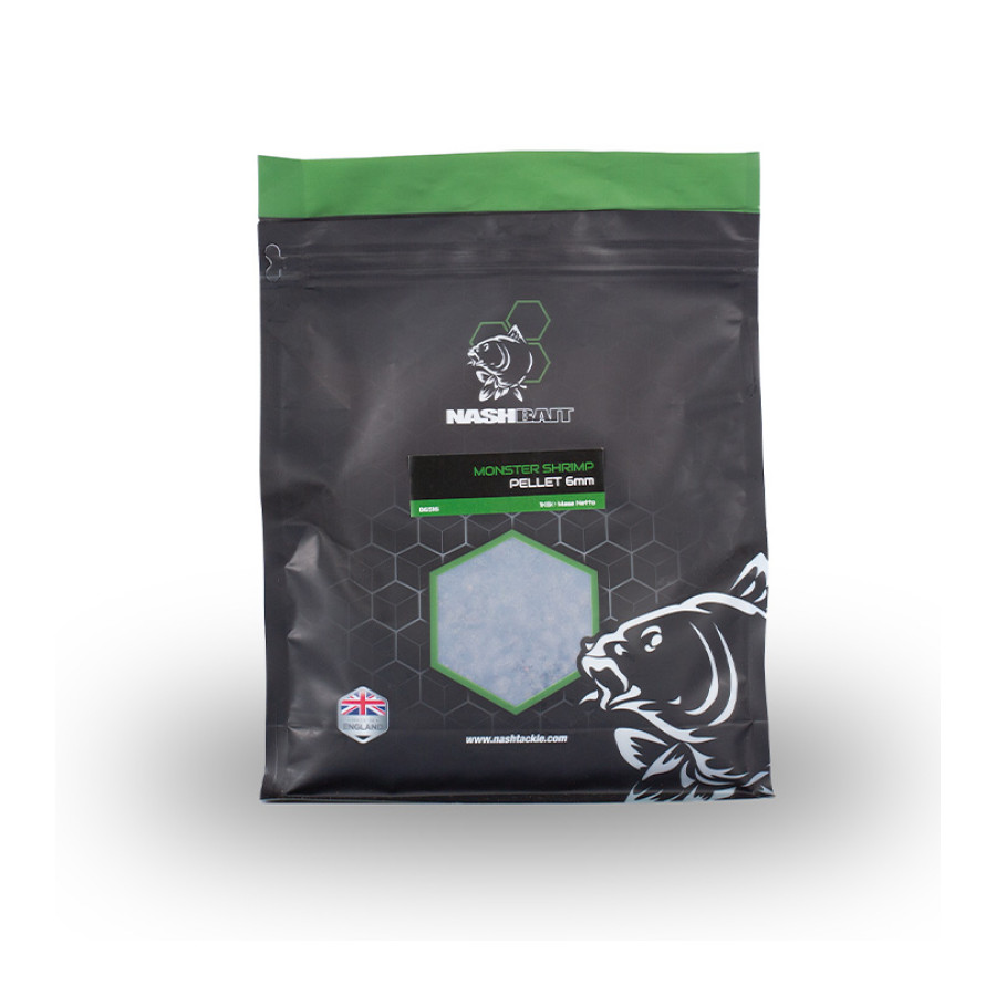 Nash Monster Shrimp Pellet, versch. Durchmesser, 1kg Nash Monster Shrimp Pellet, versch. Durchmesser, 1kg