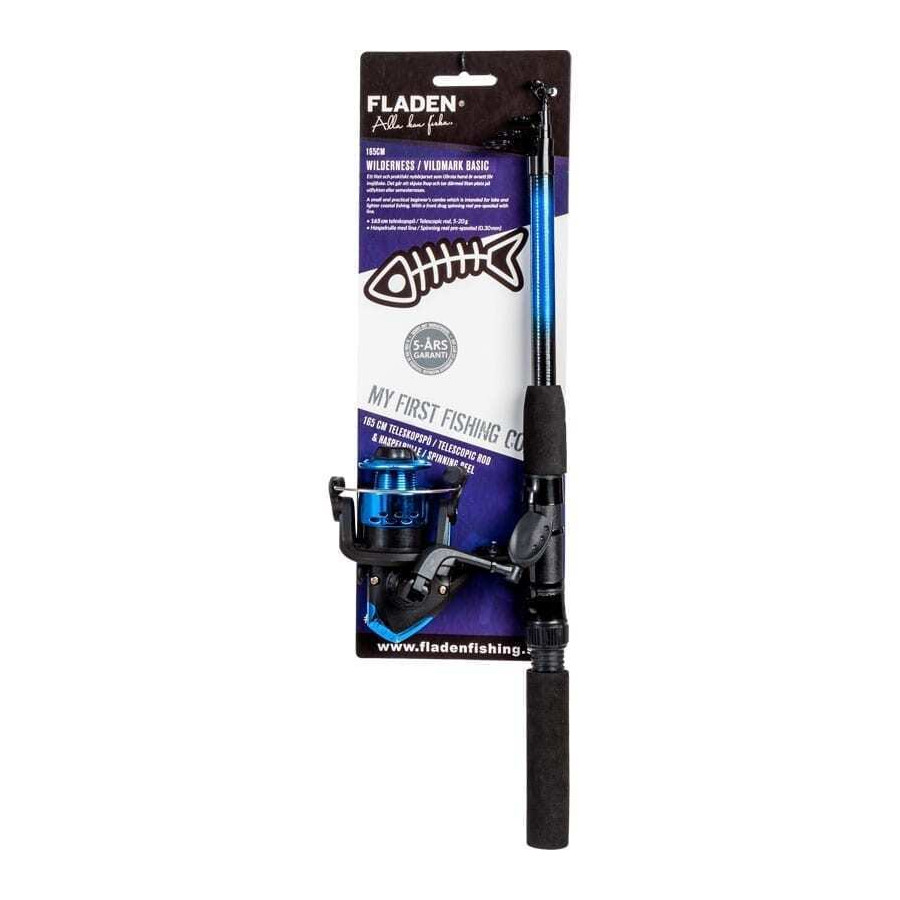 Fladen Combo TE Spin Wilderness Basic 165cm blue