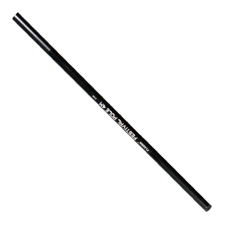 Fladen Festival Pole 4,00m oder 5,00m, black