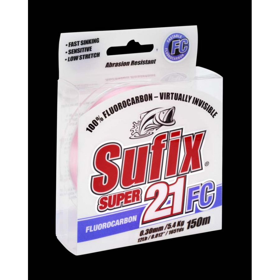 Sufix 21 Super FC, Fluorocarbon, clear, 50m, versch. Varianten