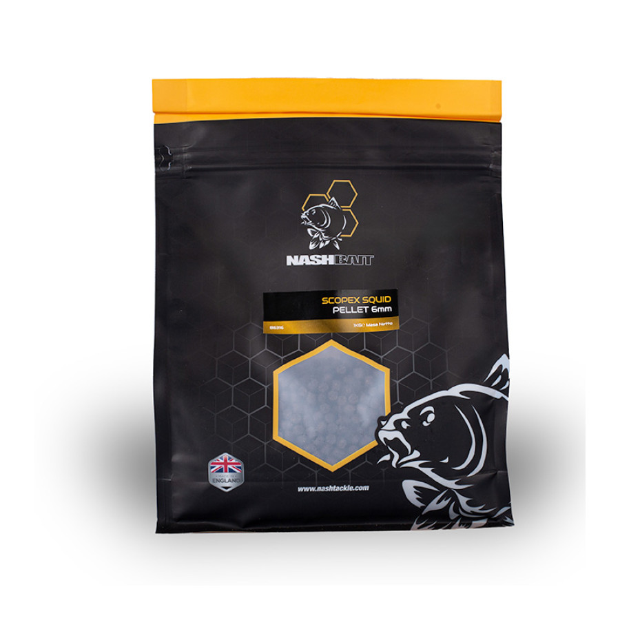 Nash Scopex Squid Pellet, versch. Durchmesser, 1kg