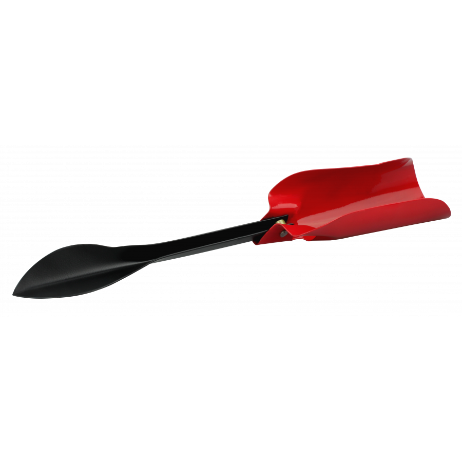 FTM Klapprutenhalter, metall, rot, 32cmx4,5cm