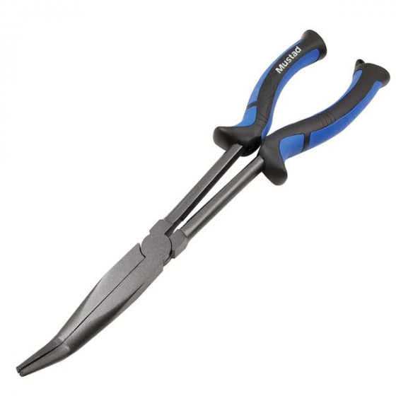 Mustad Bent Nose Plier - Lösezange gebogen 27,9cm