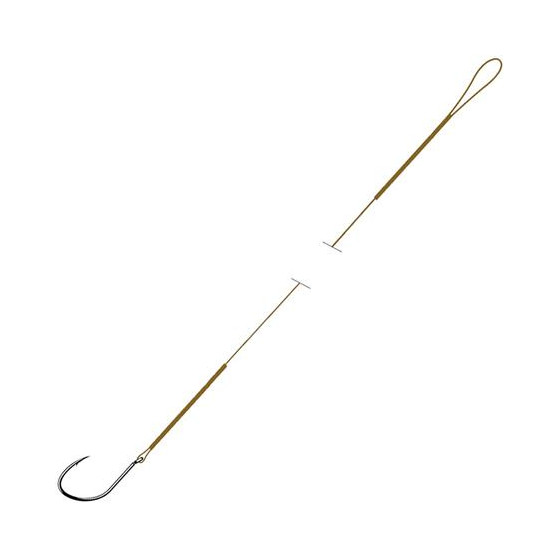 VMC Megaflex C734 Stahlvorfach mit Einzelhaken, 40cm,  versch. Varianten