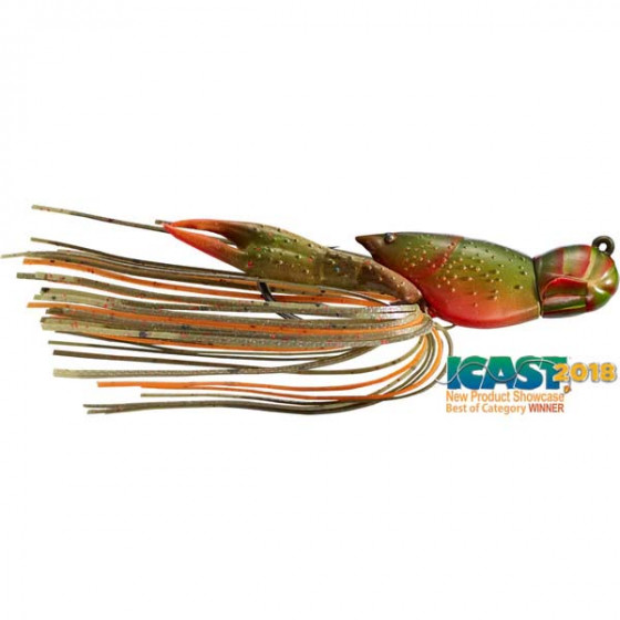 Mustad LiveTarget Crawfish,  40mm ,11g, olive orange
