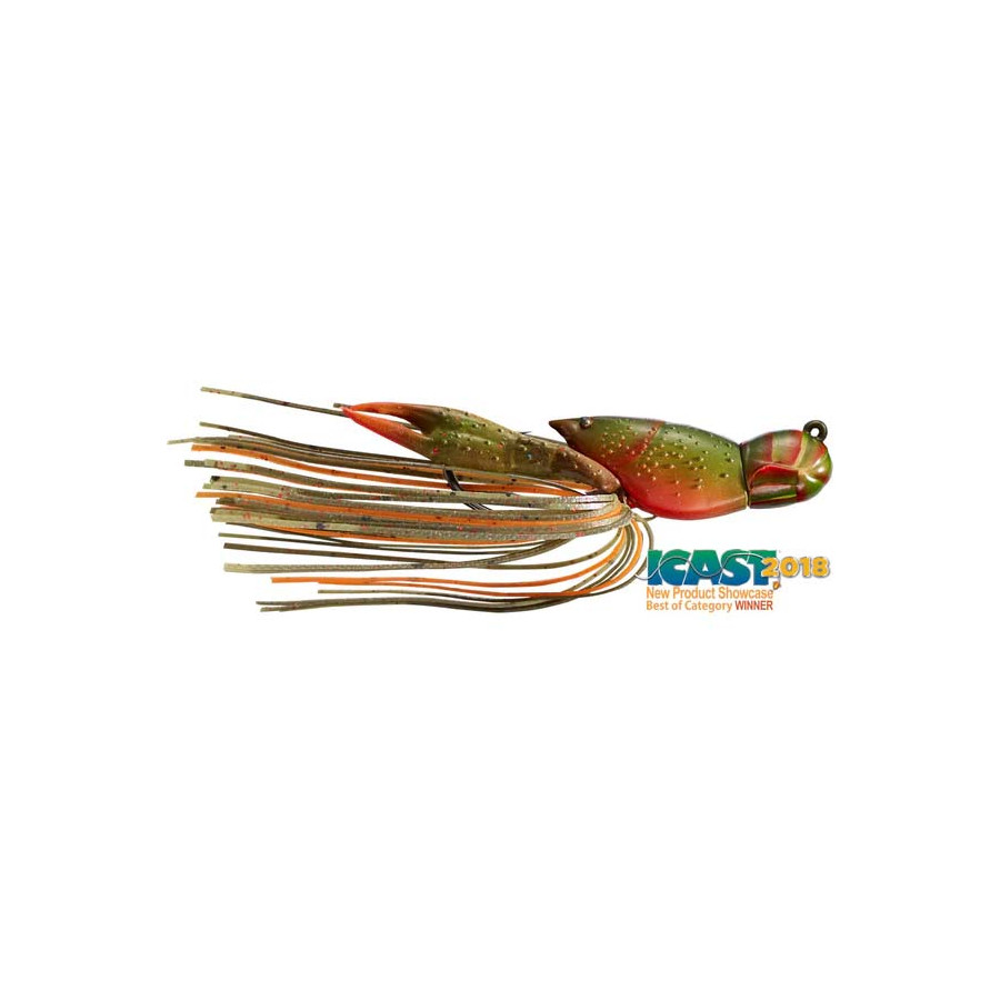 Mustad LiveTarget Crawfish,  40mm ,11g, olive orange