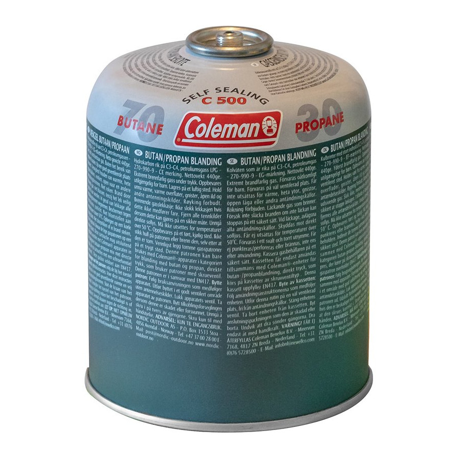 Coleman Iso-Butan Ventilkartusche C500, 440g