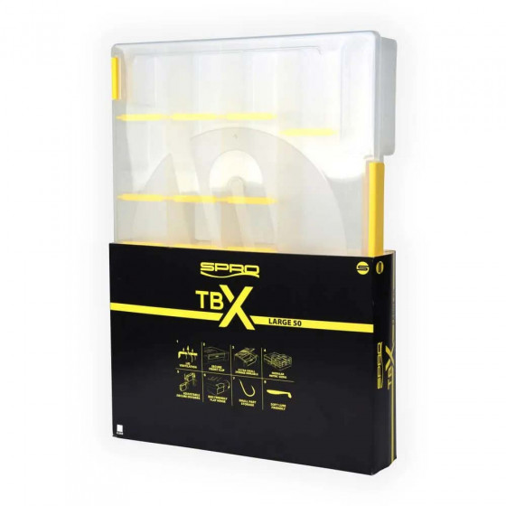Spro TBX Box, clear, verschiedene Größen