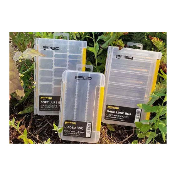 Spro Single/Double Box Soft Lure / Hard Lure / Rigged Tacklebox Kleinteilebox