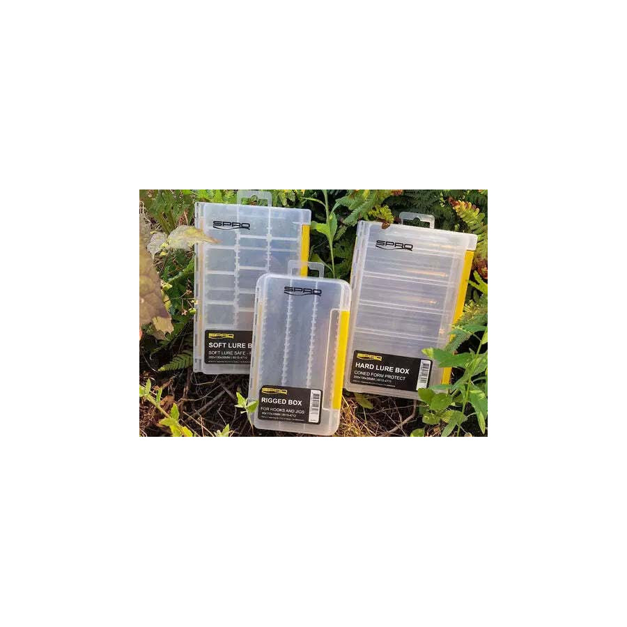 Spro Single/Double Box Soft Lure / Hard Lure / Rigged Tacklebox Kleinteilebox