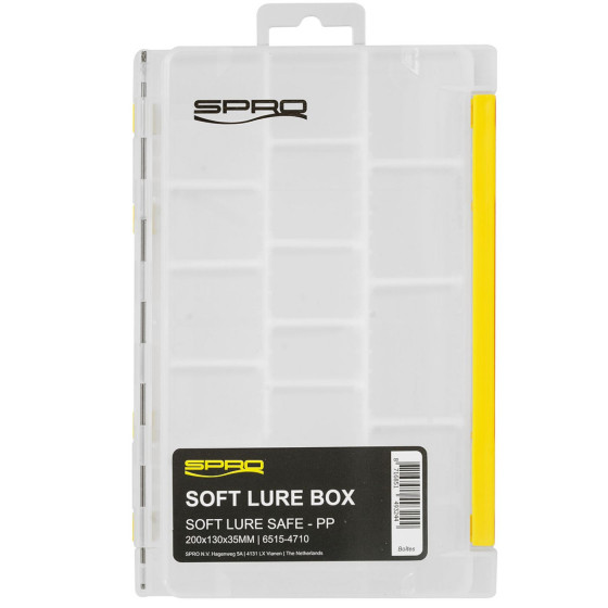 Spro Single/Double Box Soft Lure / Hard Lure / Rigged Tacklebox Kleinteilebox