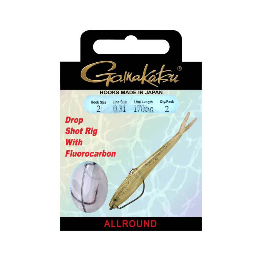 Gamakatsu BKD Dropshot Rig Worm 39, 170cm, versch. Varianten