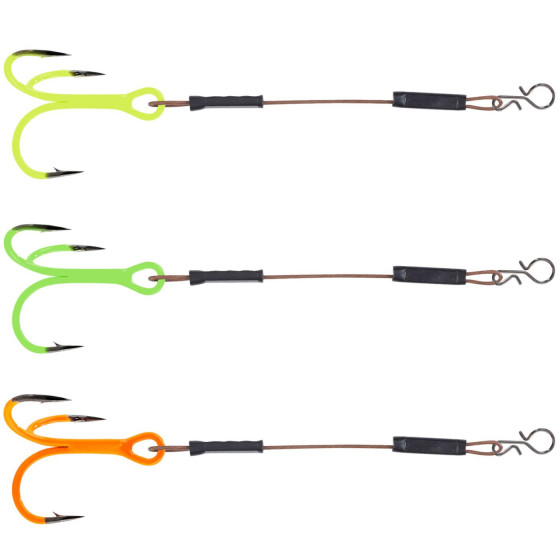 Balzer Shirasu 1x7 UV Stinger Rigs mit Clip, versch. Varianten