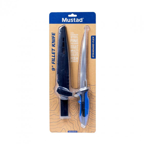Mustad SS Fillet Knife - Poli - Filetiermesser, versch. Größen