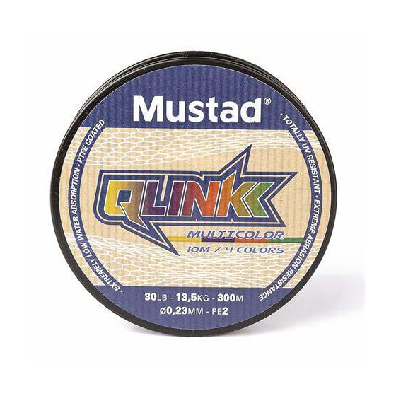 Mustad QLink Braid, Gator Green, 150m, versch. Varianten